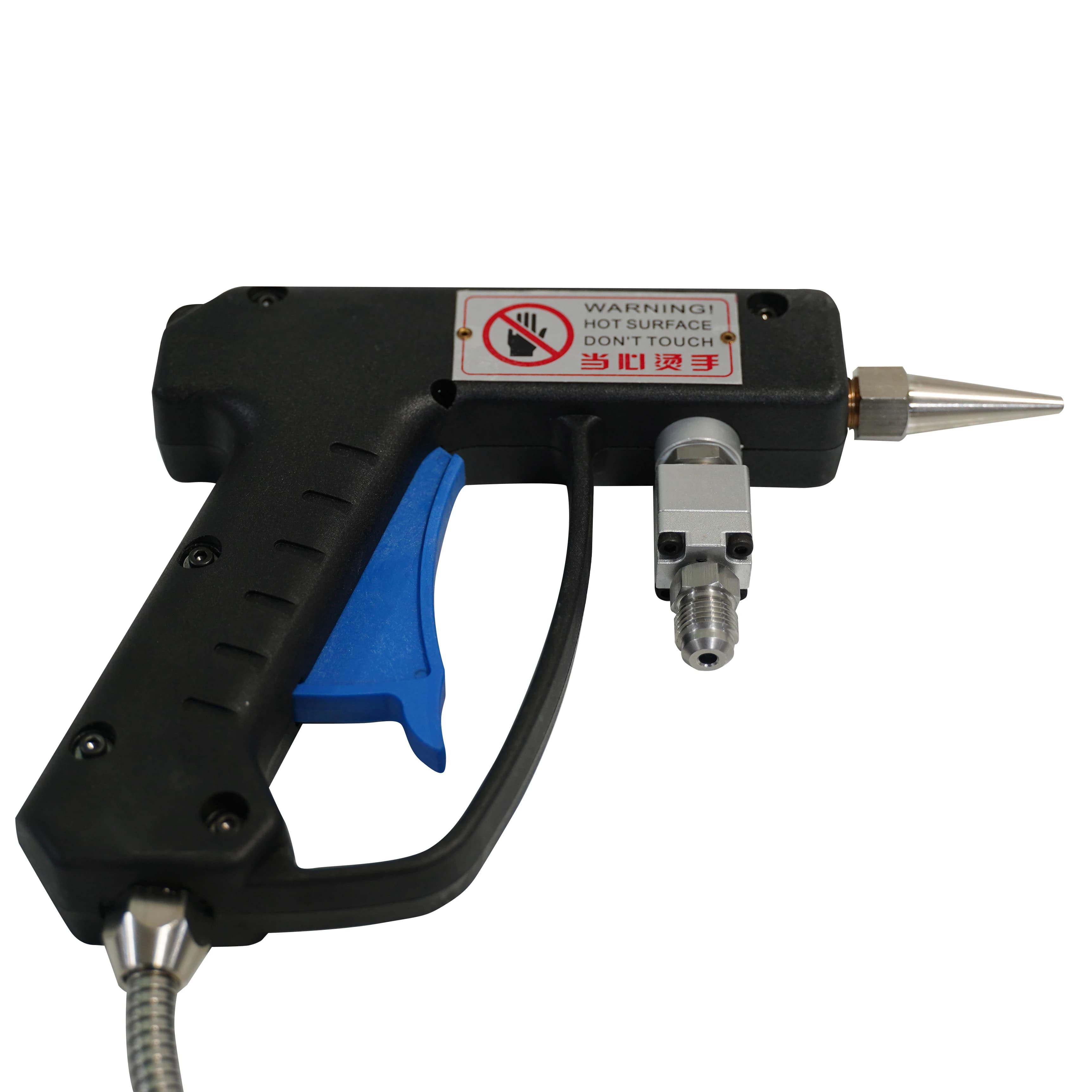 Pistola per colla a caldo industriale con corpo resistente alle alte temperature Basso consumo energetico Isolamento termico Maniglia antigraffio Custodia pneumatica