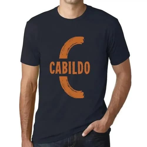 Men's Graphic T-Shirt Cabildo Eco-Responsible Vintage Year Short Sleeve