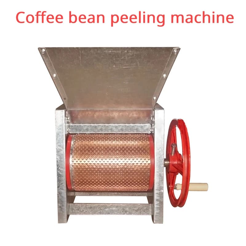 30-100 kg/h Pelapatate manuale per chicchi di caffè BP-120 Macchina per la lavorazione di frutta fresca per chicchi di caffè 98% Tassa di sbucciatura Robot da cucina