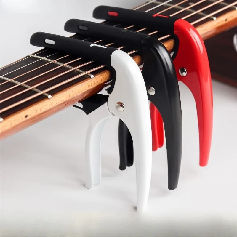 Capotasto per Chitarra, Variatore per Chitarra Folk, Chitarra Acustica, Ukulele, Accessori Personalizzati per Chitarra Elettrica