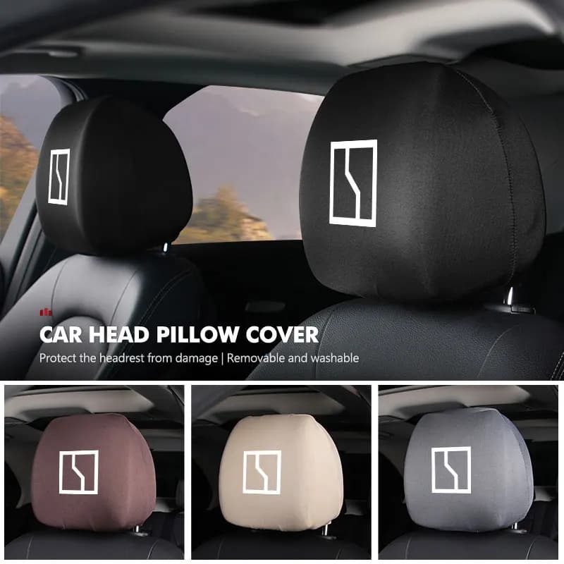 Car Seat Headrest Elastic Pillow Protective Cover Accessories For Zeekr X 001 009 2022 2023 2024 EV 2021-2023 Krypton