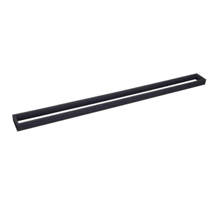 Portasciugamani da Bagno Opaco in Acciaio Inox SUS 304, Stile Moderno, Montaggio a Parete HG17703-BK