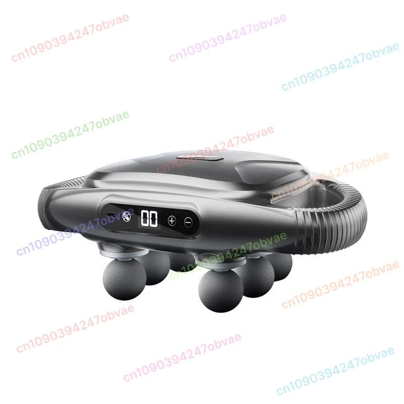 Gun band for men and women, professional grade, 6 heads, 30 kg, push, multifunctional muscle massage gun, fitness massager