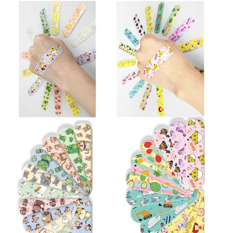 120 pz/set Cartoon Cerotto Carino Cerotti per I Bambini di Primo Soccorso Bende Adesive Medicazione Della Ferita Patch Accessori
