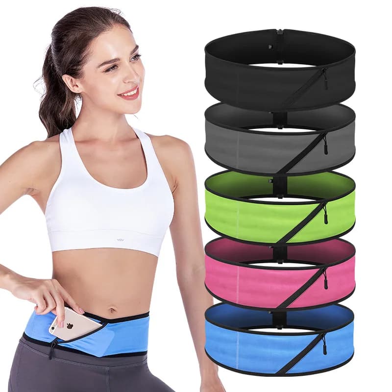 Men's and Women's Outdoor Phone Waist Bag Multifunctional Running Waist Waist Sports Waist for Women's Yoga