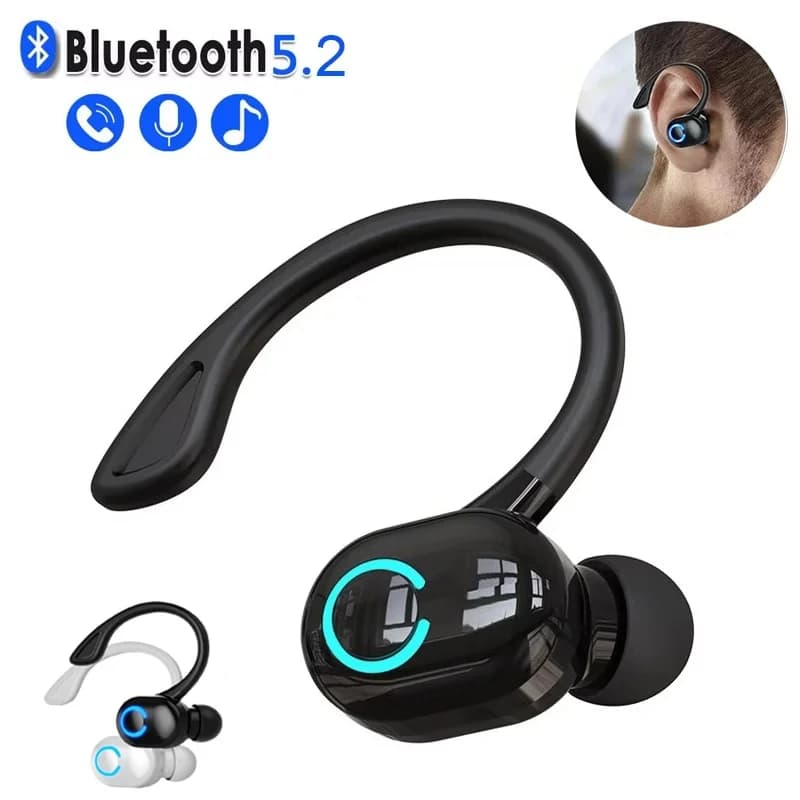 Wireless earphones TWS Sports headphones Bluetooth 5.2 Headphones with noise reduction with microphone for car call driver for mobile phone