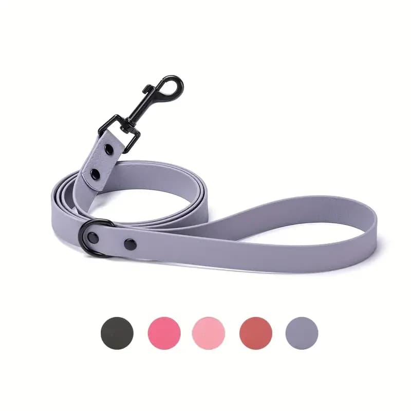 Guinzaglio per Cani in PVC con Texture a Nido d'Ape, 4 Piedi, Resistente, Impermeabile, Antiscivolo, Facile da Pulire, per Cani di Piccola e Media Taglia