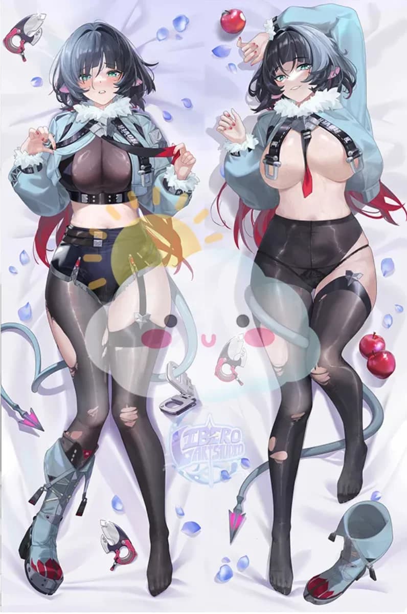 ZZZ Gioco Anime Zenless Zone Zero Jane Doe Cosplay Dakimakura Federa che abbraccia il corpo Prop