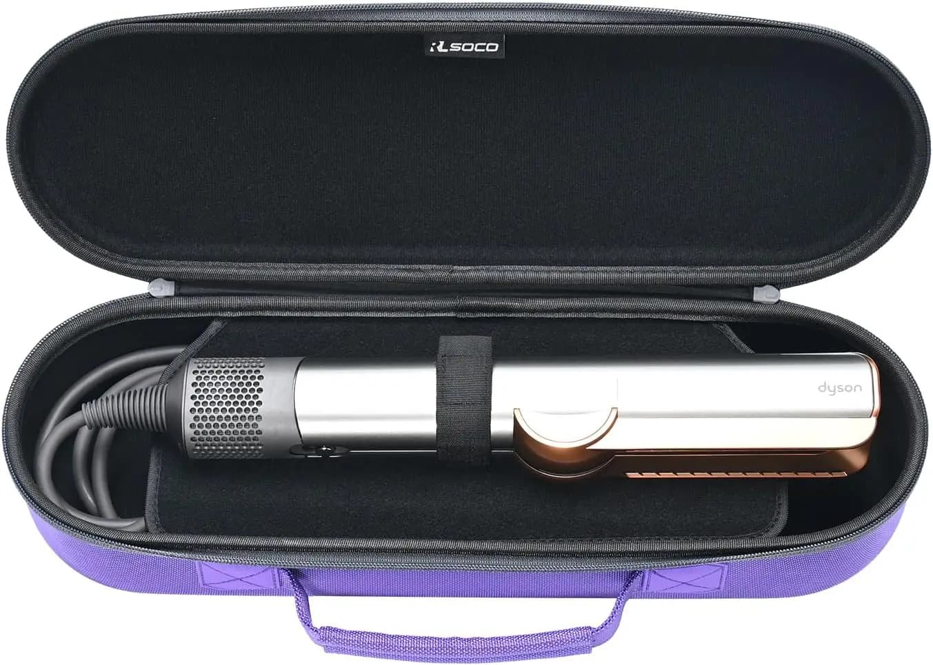 Airstrait Travel Case for Dyson Airstrait/ Hair Plate Corrale, Anti-scratch Waterproof Travel Bag for Hair Plate Bag
