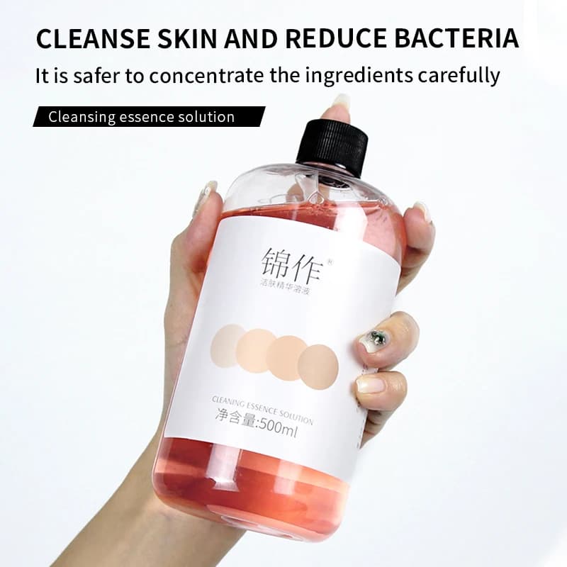 Essential Solution for Tattoo Skin Cleansing Deep Cleaning Hydrating Deep Skin Oil Cleansing and prevents bacteria for all skin types