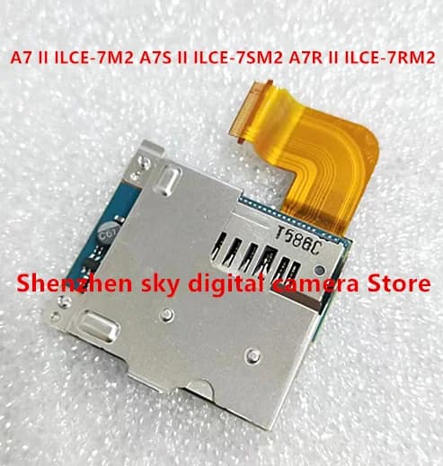 Parti di riparazione per Sony A7 II ILCE-7M2 A7S II ILCE-7SM2 A7R II ILCE-7RM2 Slot per scheda SD Lettore di schede A 2071012 A