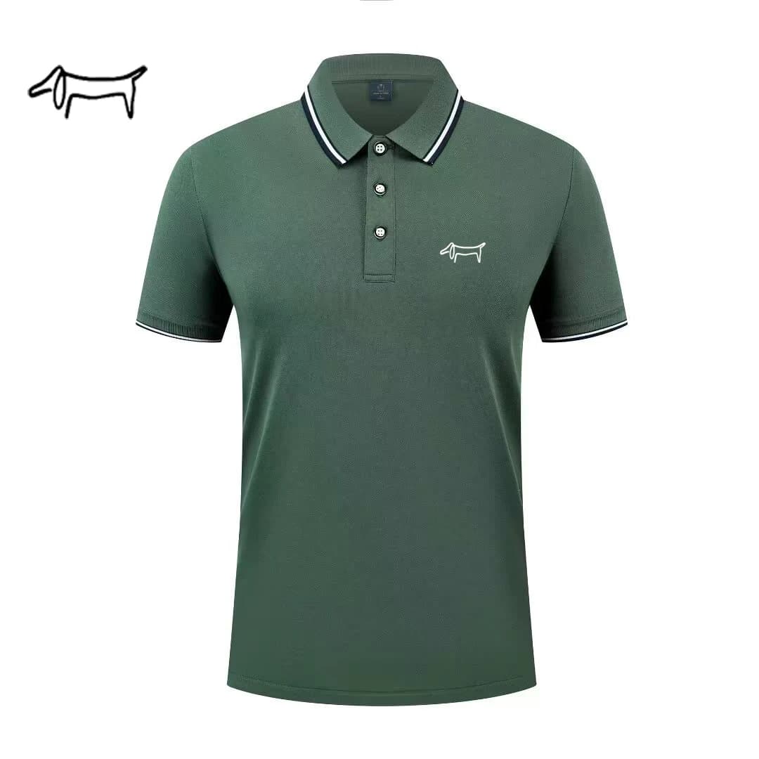 Nuova polo estiva da uomo, camicie di marca di lusso leggero, top a maniche corte alla moda, t-shirt sportiva da golf, abbigliamento da uomo e da donna