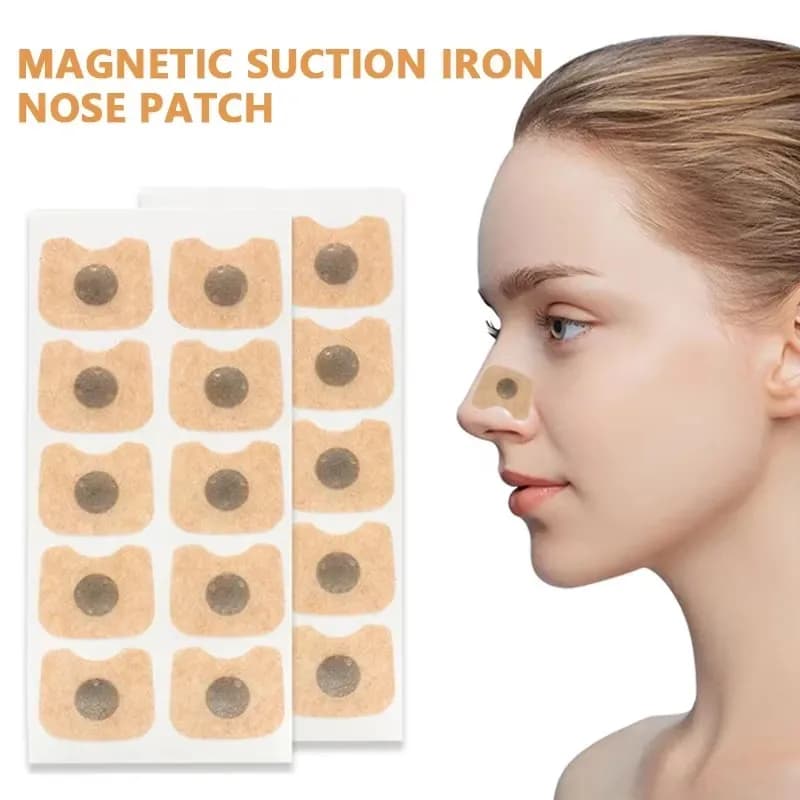Magnetic Nasal Clip, Nasal Dilator, Initial Kit with Ricariche, Increase Air Flow, Improve Sleep, Reduce Snore, Breathing, Reusable and Comfortable