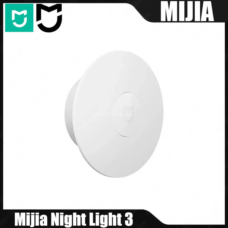 Luce Notturna MIJIA 3 con Luminosità Regolabile, Sensore di Movimento a Infrarossi, Base Magnetica per Casa Intelligente