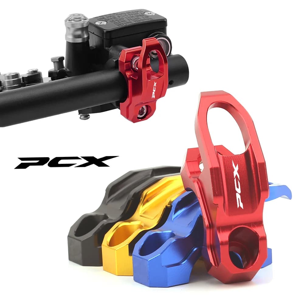 Per Honda PCX125 Pcx150 Pcx160 Pcx 125 150 160 Scooter Accessori Moto CNC Casco Gancio Morsetto Borsa Supporto Gancio