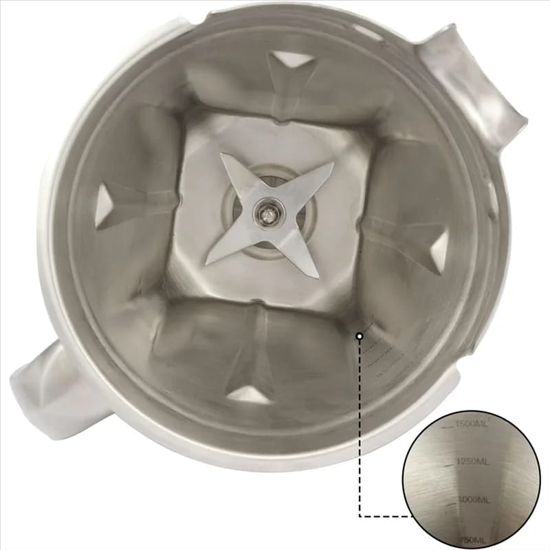 INLIG-48Oz stainless steel container for blenders: G series, Pro series, Ascent series