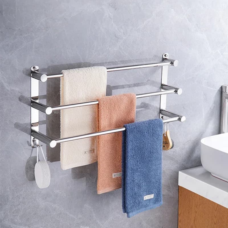 Kit porta scopino in acciaio inossidabile con setole durevoli, organizer da bagno per WC, pulizia profonda