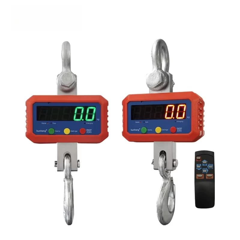 Calculation of industrial balance hook and loop, digital hanging luggage scale