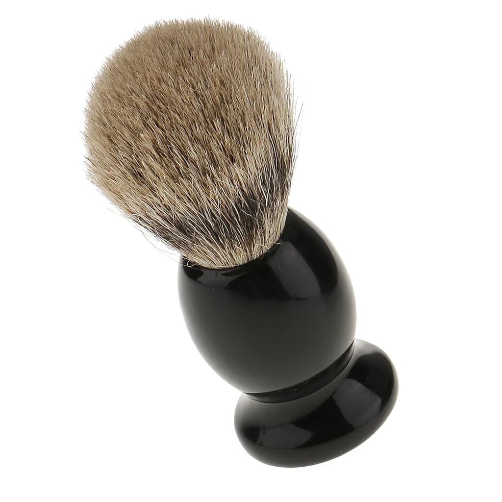 Shaving Brush Professional Soft Hair Barber Shaver Cleaning Tool for Men’s Shaving and Beard Kit