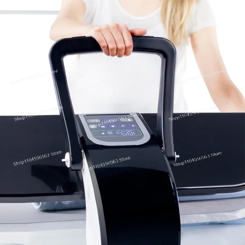Nuovo Ferro da Stiro a Vapore Digitale con Schermo Touch e Guida Vocale, Stiratore per Indumenti