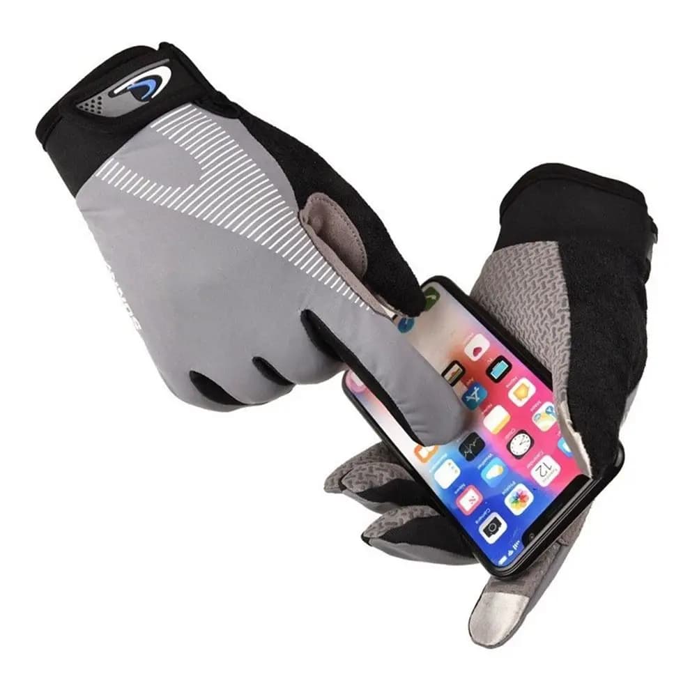 Anti-slip fishing gloves touch screen cycling gloves with whole fingers Protect your hands Wear resistant gym workout gloves