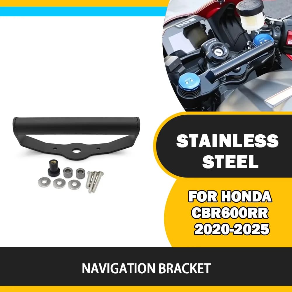 For Honda CBR600RR CBR 600 RR 2020-2025 Motorcycle Navigation Bracket Phone Stand Holder GPS Holder Car Bracket Mounting New