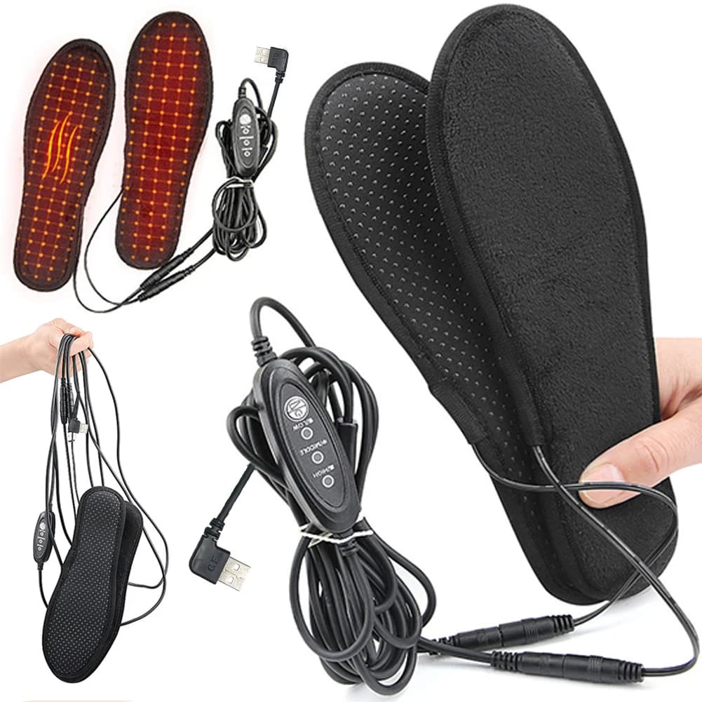 Electric Heaters for Shoes, Thermal Mats for Feet, Winter Heaters for Men and Women