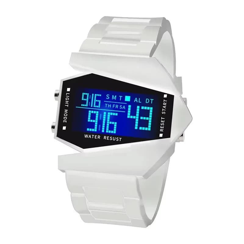 Orologio da uomo con cifre Orologio sportivo luminoso multifunzionale da caccia Orologio da coppia per bambini Orologi da studente Orologi da polso alla moda da donna