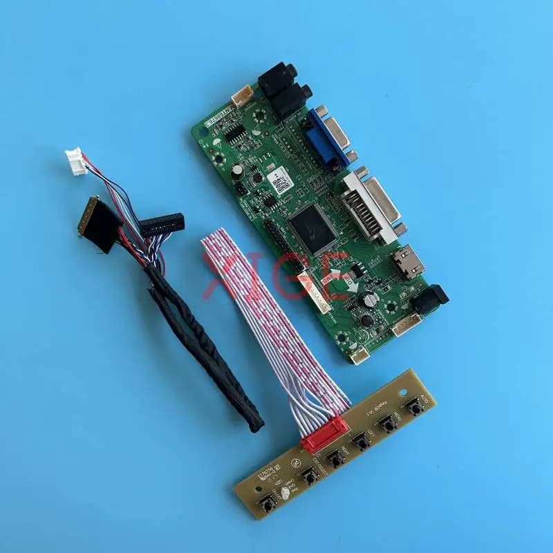 Scheda Controller Drive per Schermi Laptop LTN121AT11 HSD101PWW1 B101EW05 LTN133AT16 1280x800, Kit 40Pin LVDS HDMI+DVI+VGA