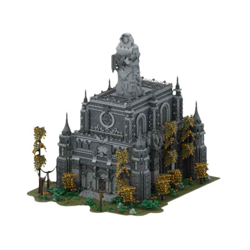 MOC Medieval Castle Series Model Building Set - Difficult Challenge - Small Part Assembly Toy Building Blocks 7400 Pieces - Suit