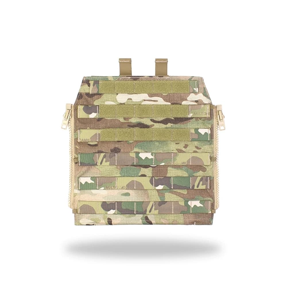 Tactical bag for water with zipper, back panel, plate holder, thin hydration case for 2.0 JPC SPC AVS Vest BP12