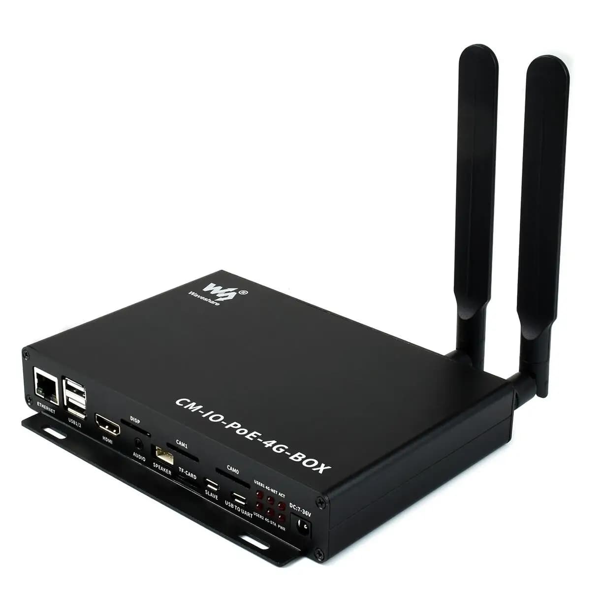 Add-ons for Mini-computer IoT Industrial Waveshare Features PoE 4G based on the processing module Raspberry Pi CM3 CM3+ series