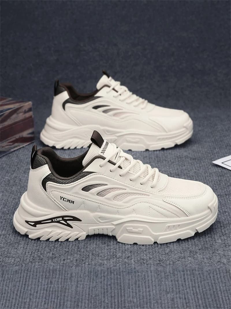 Scarpe Sportive Casual da Uomo Antiscivolo Resistenti all'Usura per la Corsa Primavera 2026, con Suola Bassa e Gel Ammortizzante
