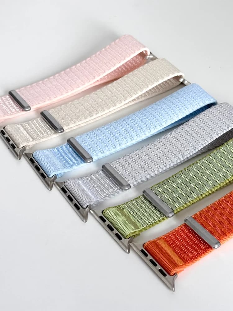 Sport loop for Apple watch band series 10/9/8/7/6/5/4/SE/Ultra2 iWatch Strap 49mm 46mm 45mm 44mm 42/41/40mm Belt Bracelet Correa
