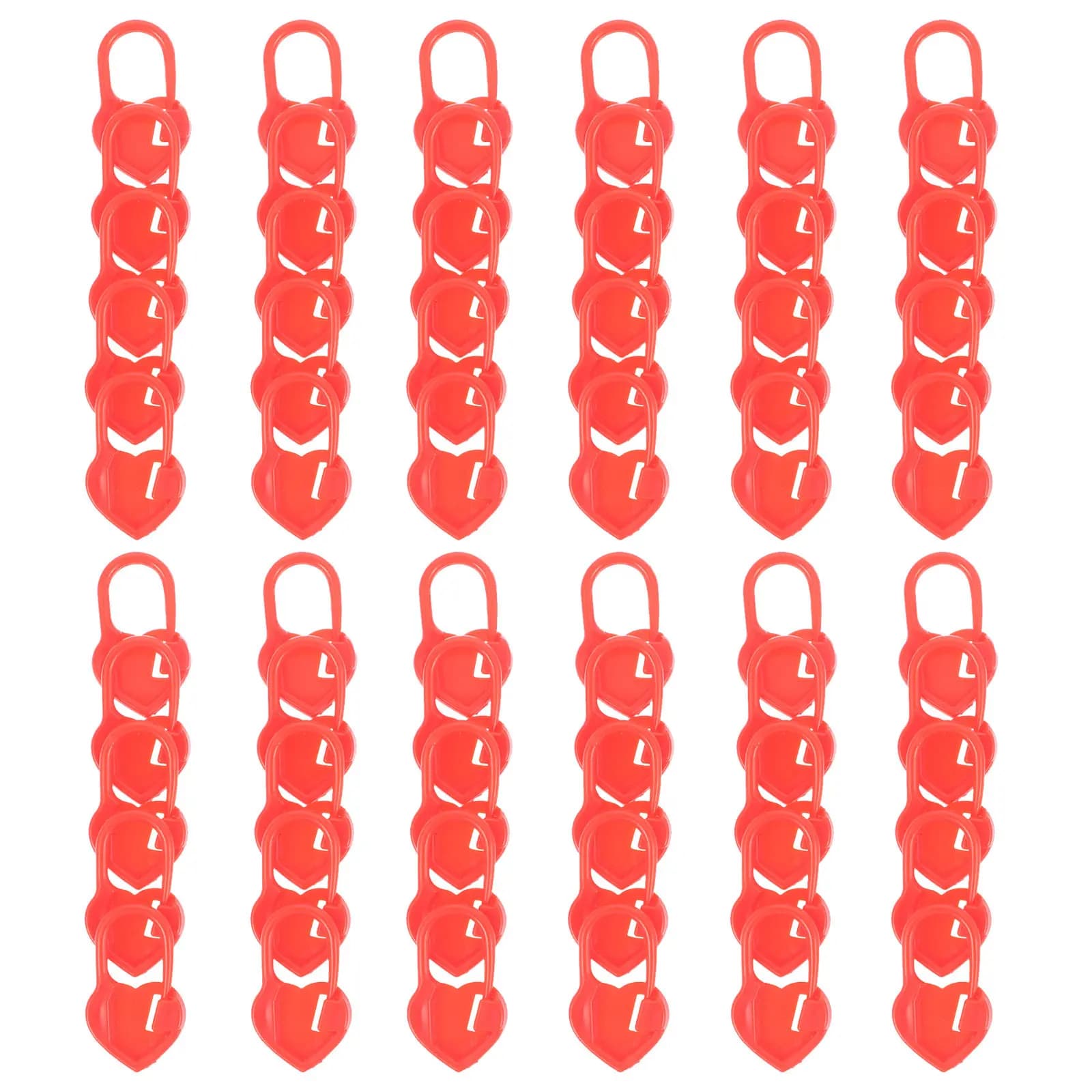 100Pcs Anti-Solution Small Pins Knitting Needle Clips Plastic Stitch Holders for Sweaters Hats Scarves Gloves Knitting Auxiliary