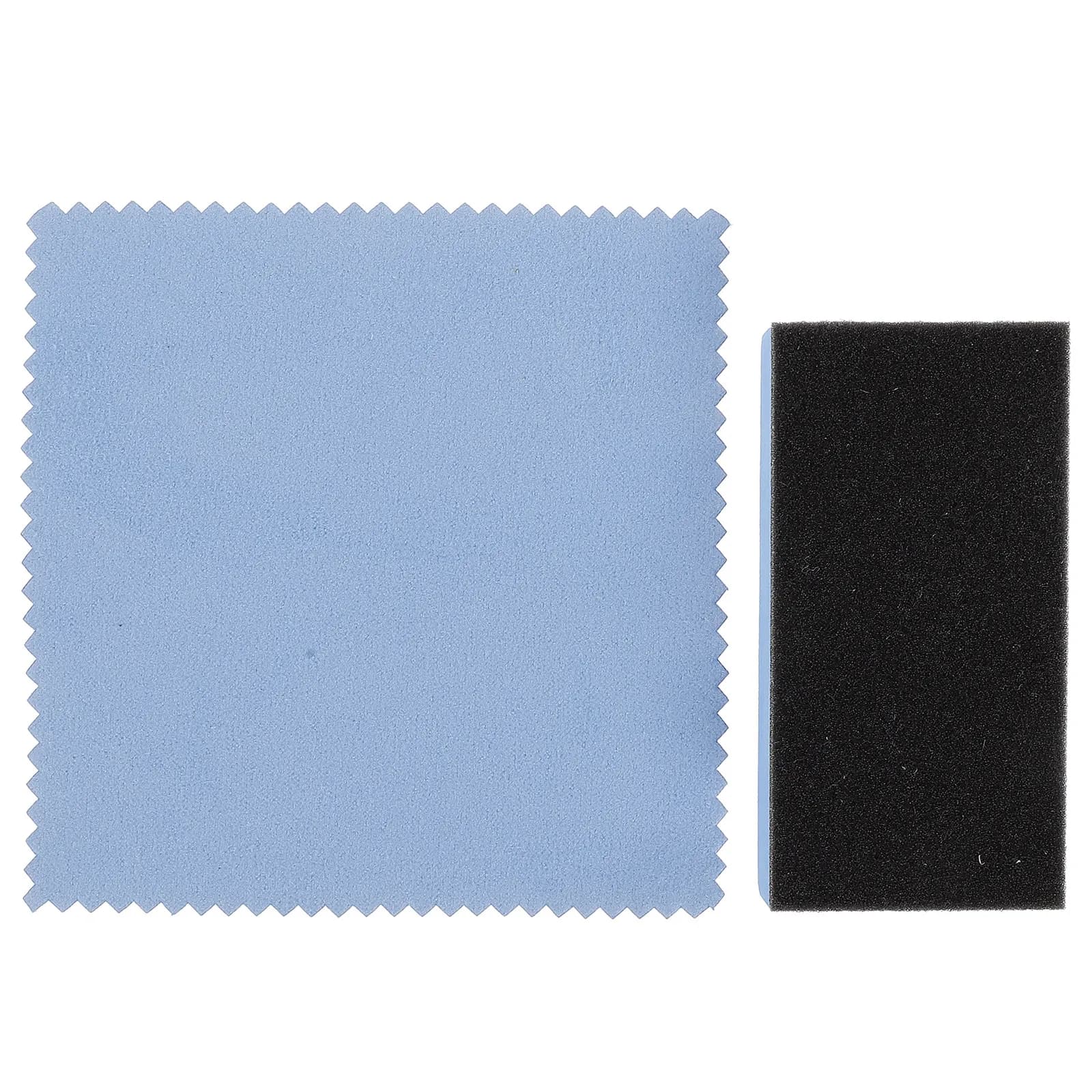 Set di 1 applicatore per cera in spugna resistente per auto, lucidatura e detailing, con impugnatura a lunga durata