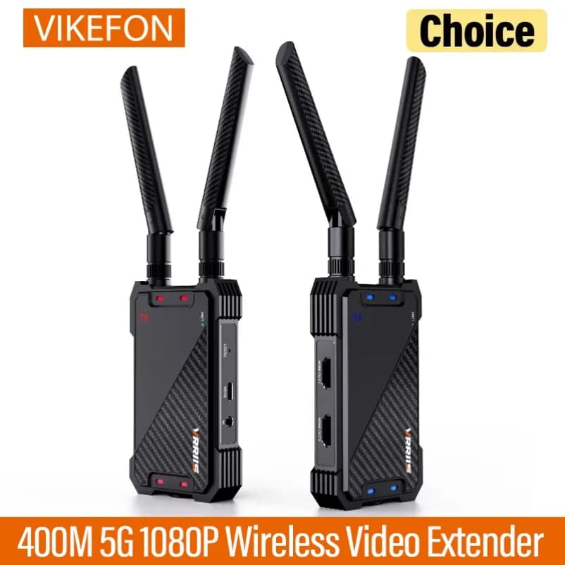Wireless HDMI-Compatible Video Transmitter Receiver&Display Screen TV Stick Adapter For PC Camera Laptop To Projector Monitor TV
