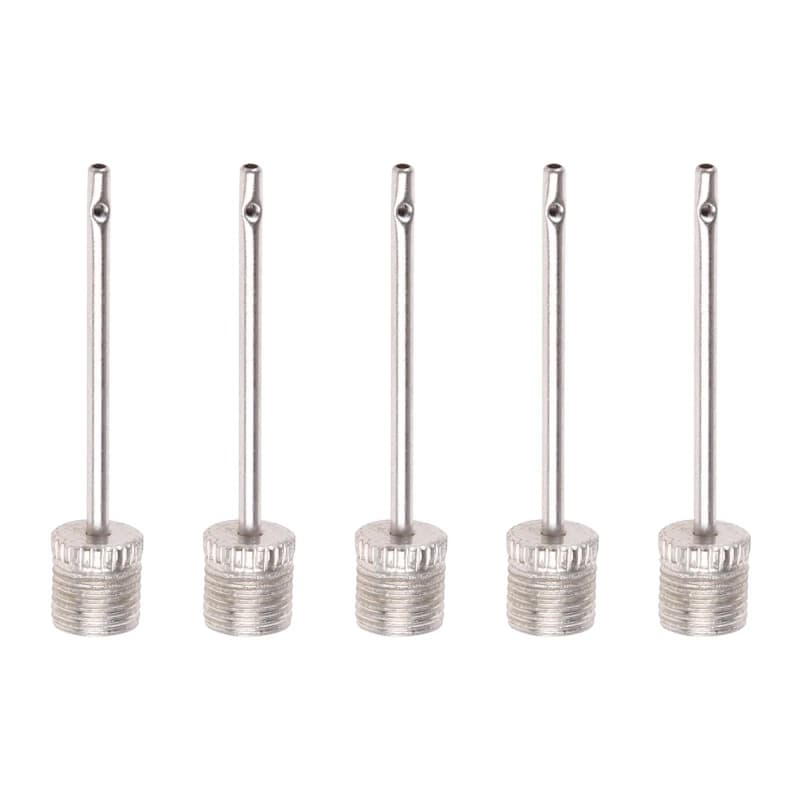 5 pieces needle adapter for bicycle air pump, for football, basketball, football, volleyball, rugby