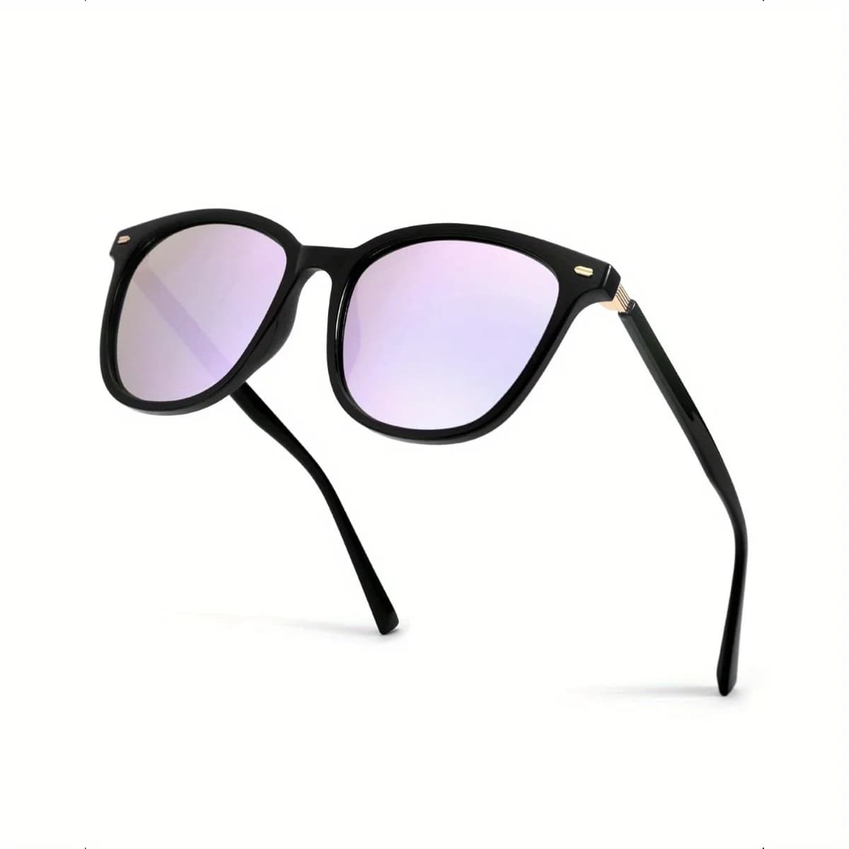Women'S Polarized Glasses Mirrored Lens Trendy Stylish Shades With UV400 Protection