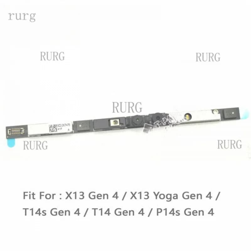 L New For Lenovo Thinkpad T14S Gen 4 T14 Gen 4 X13 Yoga Gen 4 Camera Webcam RGB + IR