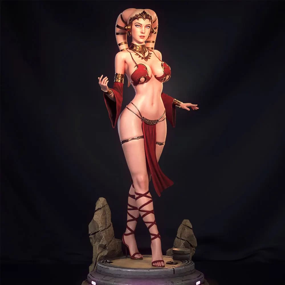 1/24 Kit di modellini in resina per ragazza sexy, miniatura GK, modello grigio stampato in 3D, collezione di bambole fai da te, non assemblate e non verniciate