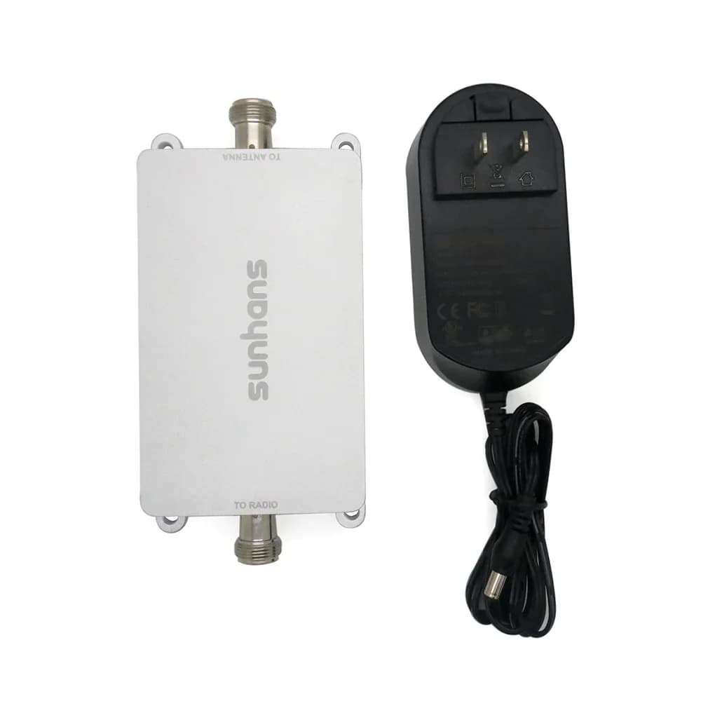 2026 SUNHANS SH24Gi10W Amplificatore Ripetitore Wireless da Esterno 2.4GHz 10mW 40dBm, Booster di Segnale WiFi per Rete 4G da Interno, Portata 10m