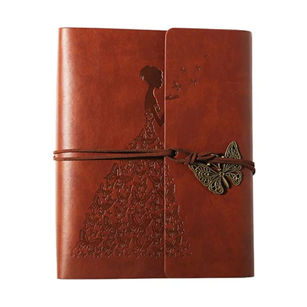 Travel Handbook Leather Diary Journal Photo Album Notebook DIY Albums