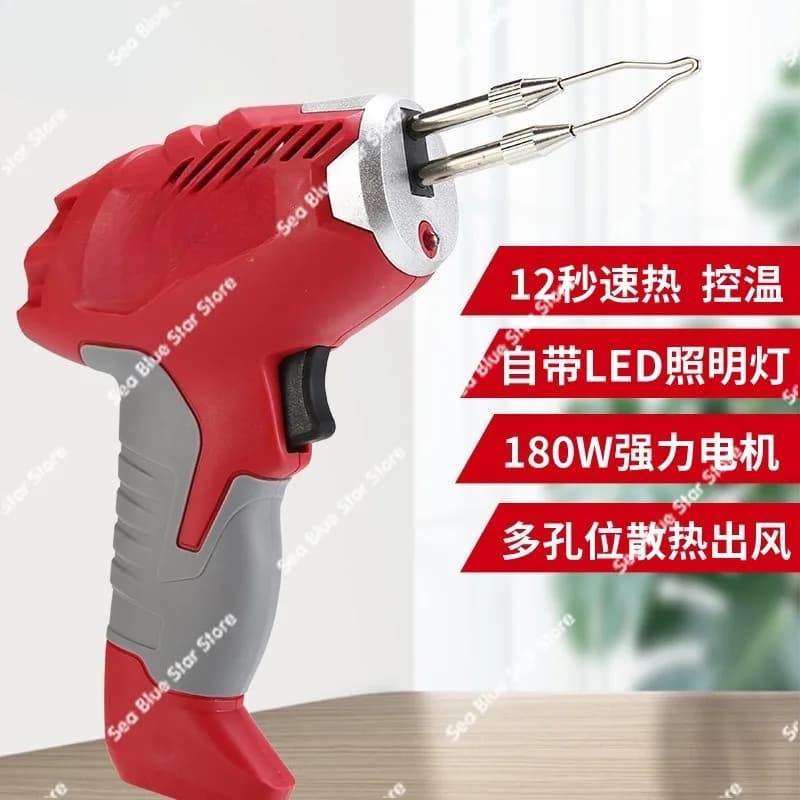 Pistola per Saldatura Elettrica Industriale ad Alta Potenza, Pistola per Saldatura Manuale 180W Tipo a Calore Esterno