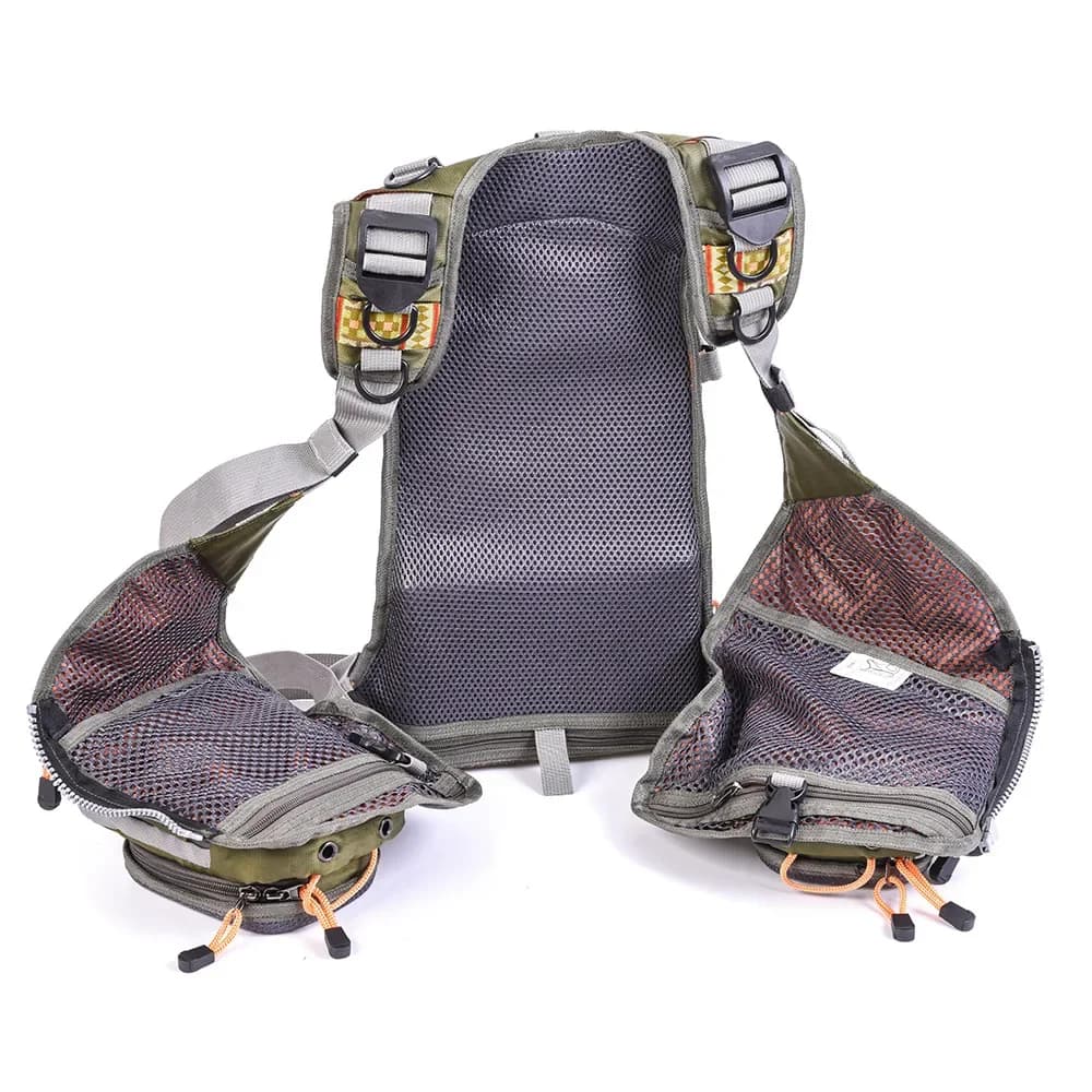 Gilet da Pesca 3-in-1: Combina Gilet da Pesca, Giubbotto Salvagente e Zaino con Tasche Multiple per lo Stoccaggio