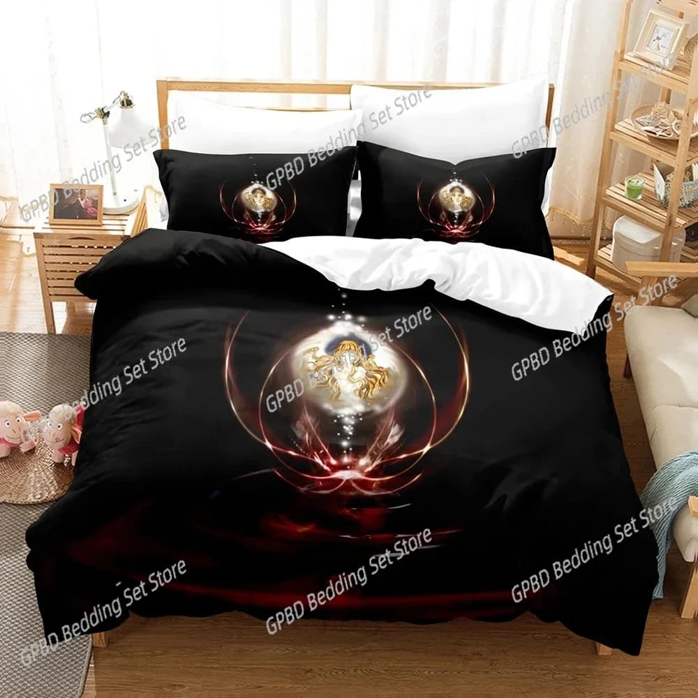 Stampa 3D X1999 Anime Confortevole copripiumino Federa Set biancheria da letto Decorazione camera da letto per bambini Tessili per la casa