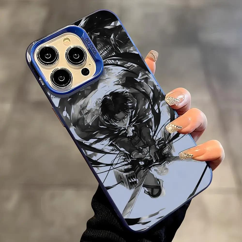 A-Attack On T-Titan Comics Phone Case For IPhone 17 16 15 14 13 12 11 Pro Max Air Matte Laser Aurora Shockproof Phone Case