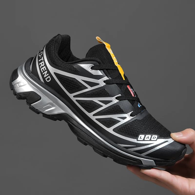 Scarpe da ginnastica sportive da corsa imbottite alla moda da uomo, leggere, comode, traspiranti, alla moda, atletiche, casual, streetwear