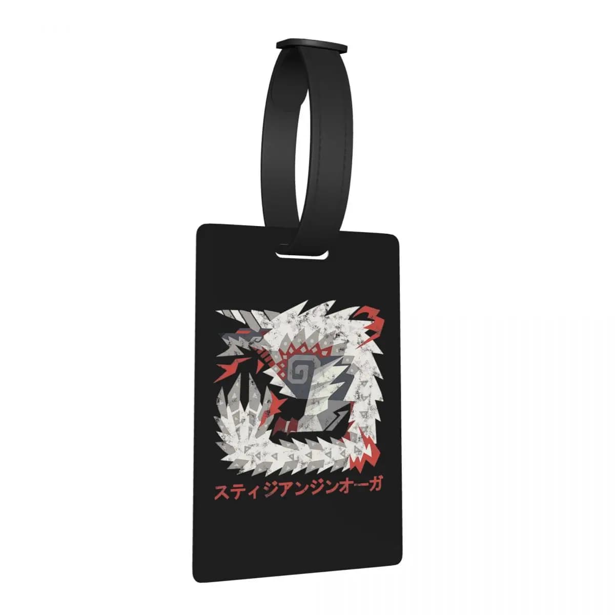 Etichette per Bagagli Monster Hunter, Accessori per Valigie, Targhette per Bagagli da Viaggio, Porta Etichette con Nome e Indirizzo