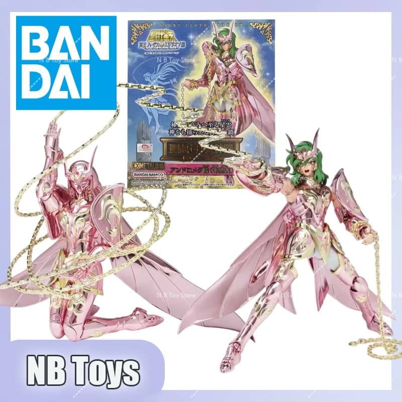 BANDAI Cloth Myth EX Andromeda Shun Cloth Series Action Figure, Giocattoli da Collezione Anime, Regali
